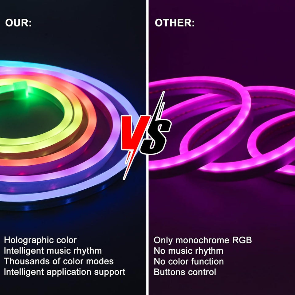 HawkEver🌈✨ USB RGB Neon LED Strip Light